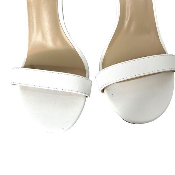 NEW Lulu’s Mylanie Rhinestone Ankle Strap Heels Size 8.5‎ bridal wedding prom - Picture 5 of 11